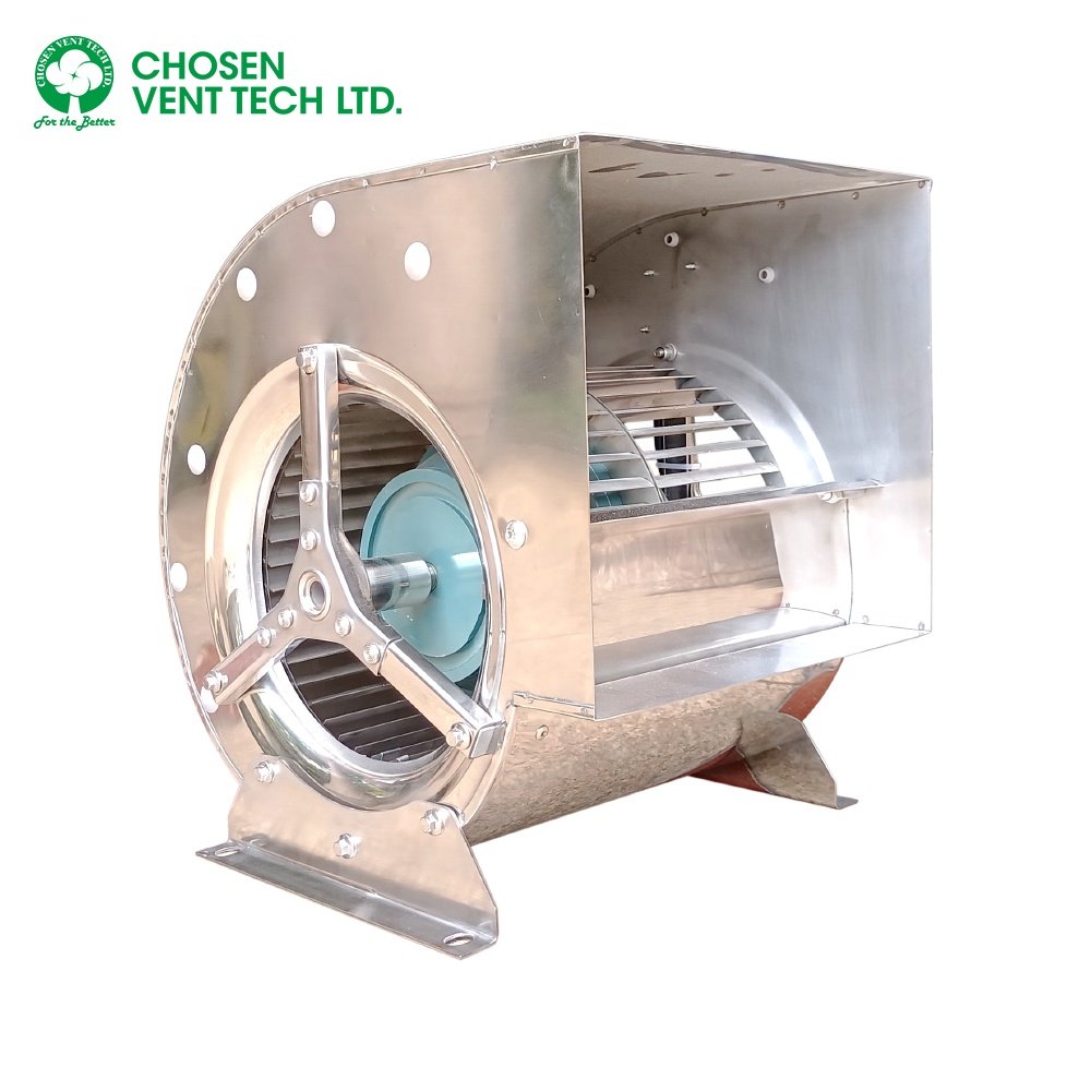 200mm AC Central-station Multi-wing Blowers High Pressure Centrifugal Duct Fan Heat Dissipation Blower with OEM & ODM Support